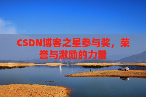 CSDN博客之星参与奖,荣誉与激励的力量